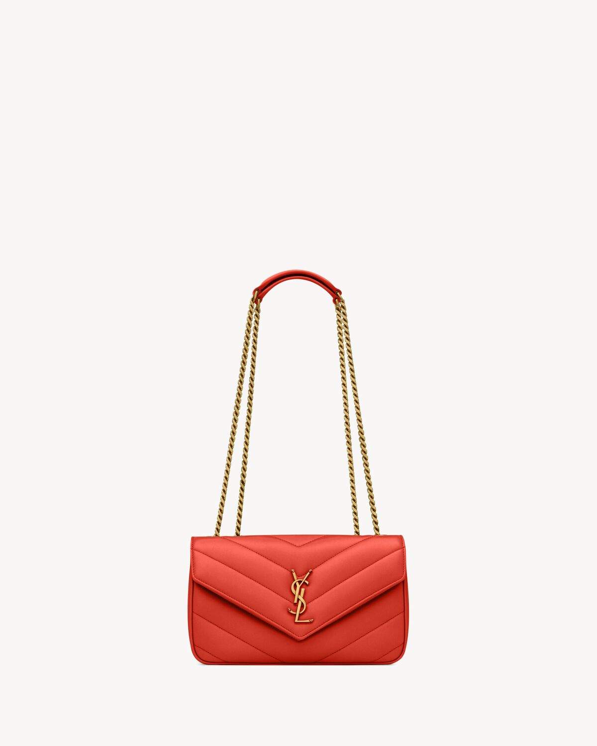 YSL LOULOU small in MATELASSÉ lambskin - Image 1